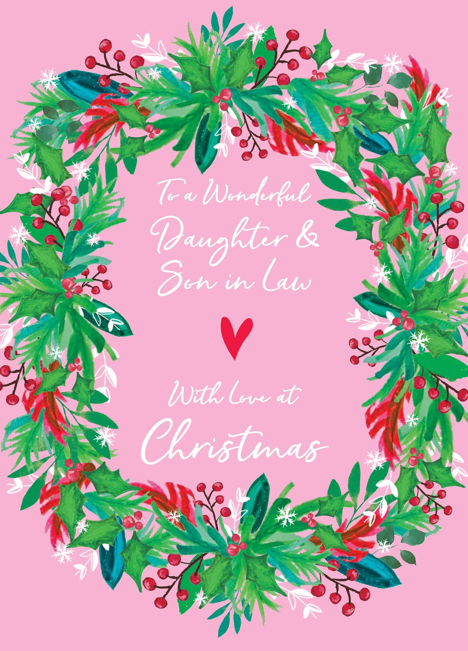 To A Wonderful Daughter & Son-in-law