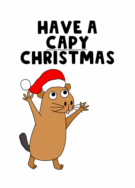 Capybara Christmas