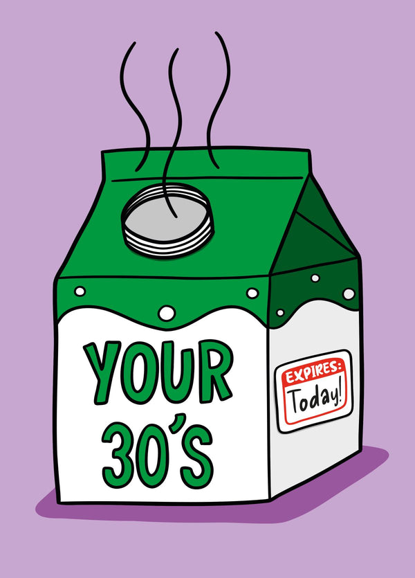 40th Expired Milk Card