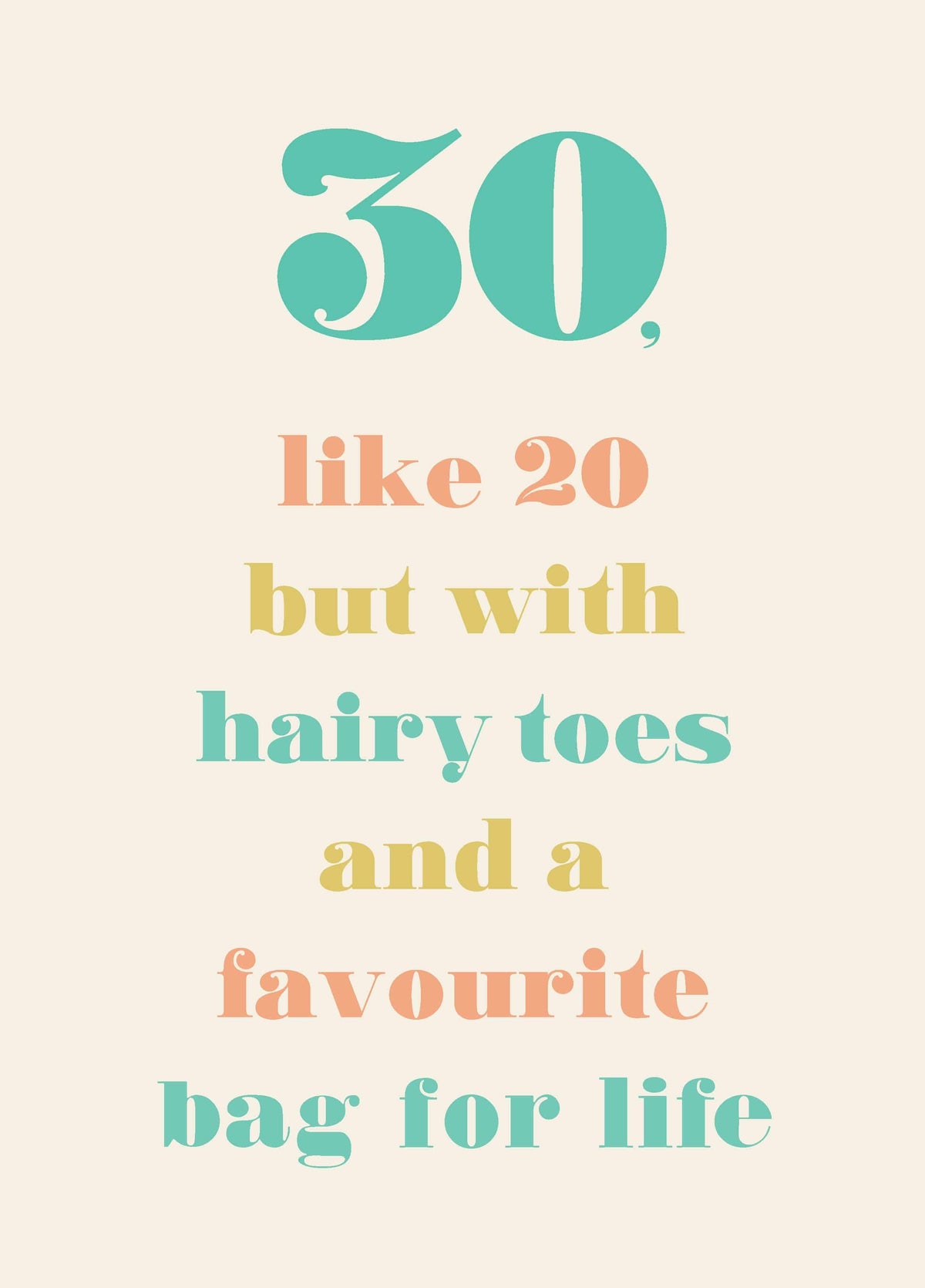 30 Like 20 Card