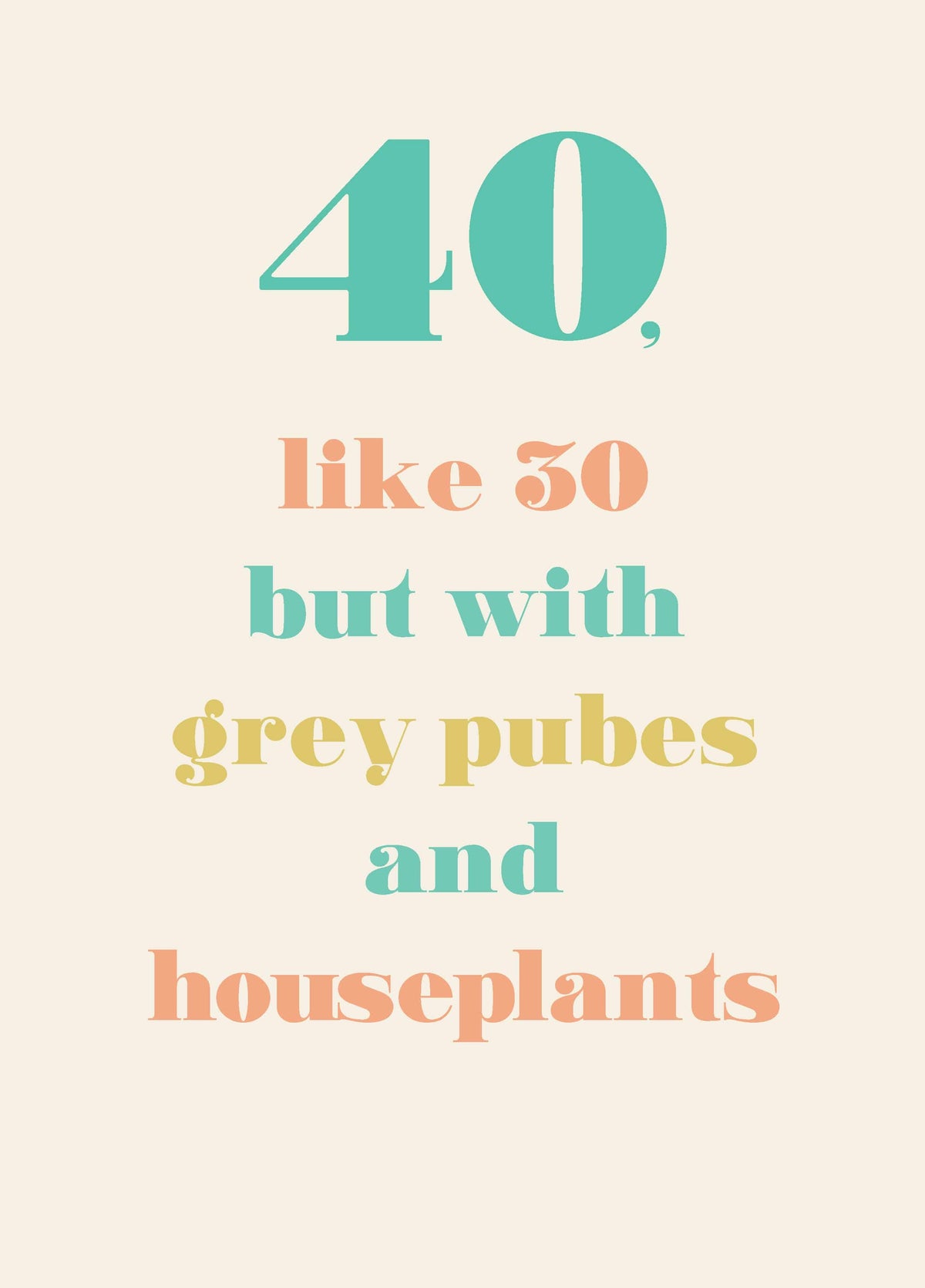 40 Like 30 Card