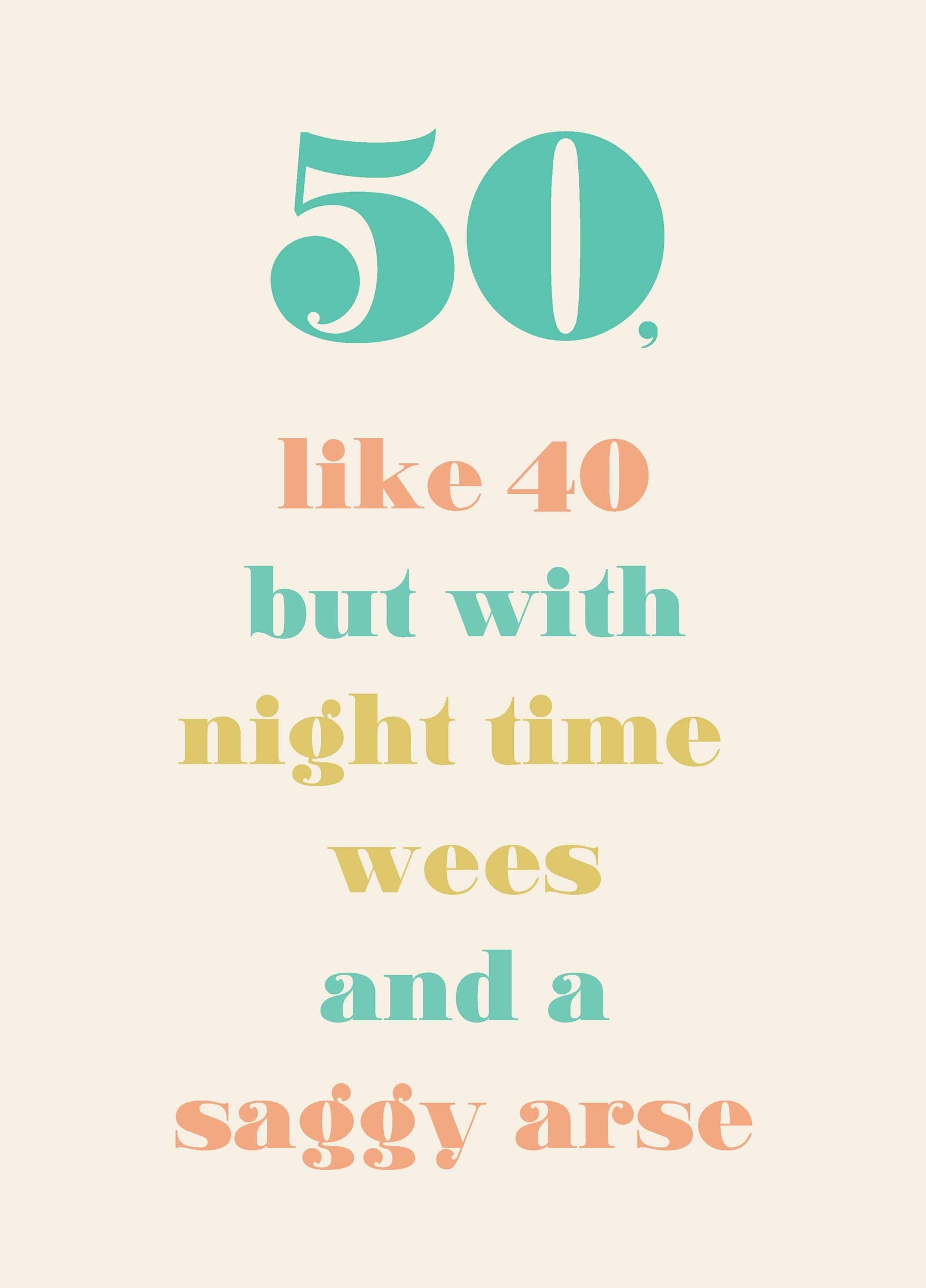 50 Like 40 Card