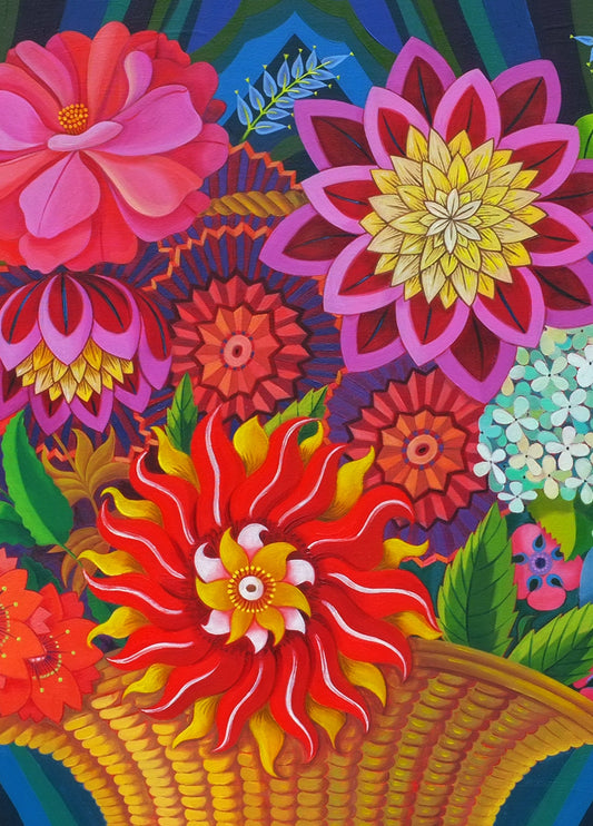 Bright Blooms Card