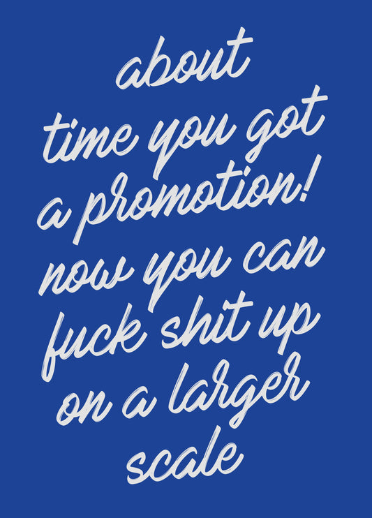 Promotion Card