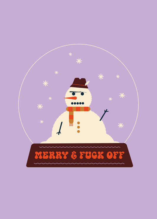 Snowglobe Card