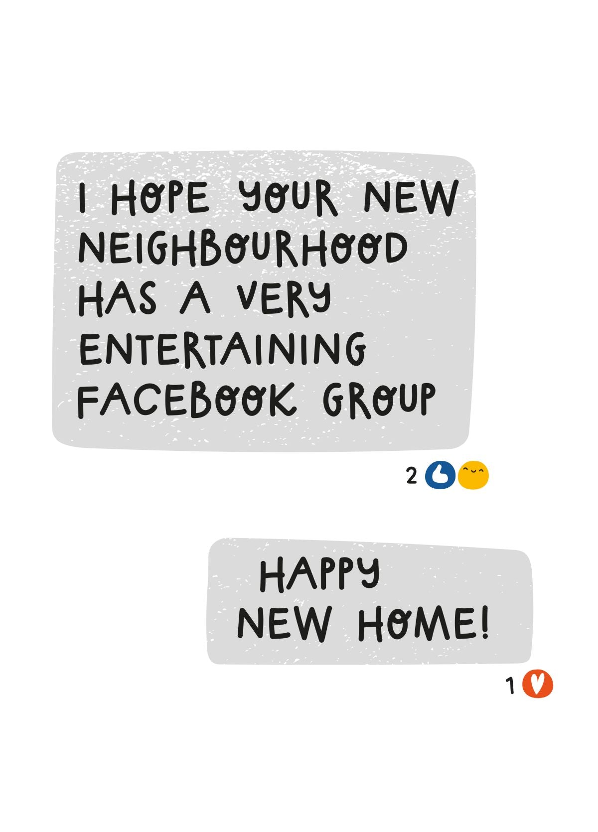 Facebook Chat New Home Card