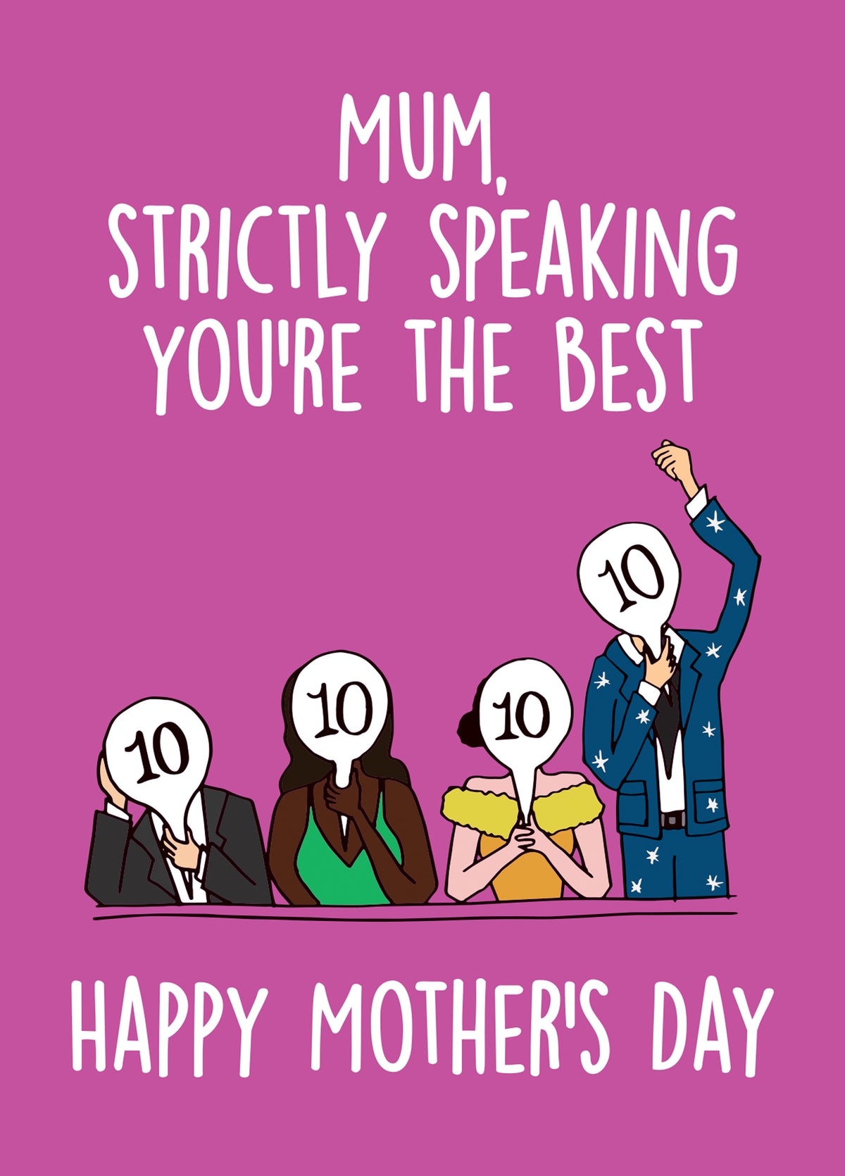 Strictly Speaking You're The Best Card
