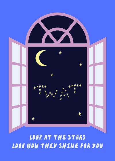 The Stars Shine For You Card