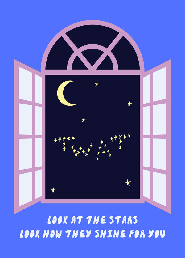 The Stars Shine For You Card
