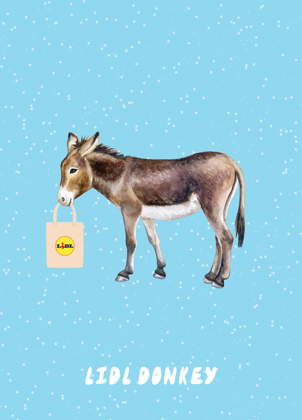 Lidl Christmas Donkey