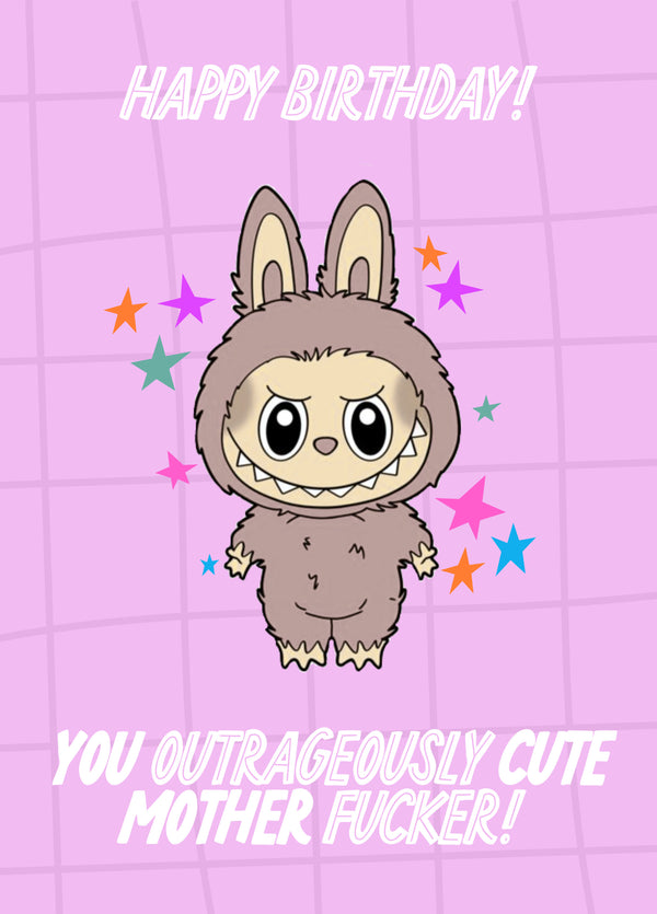 Labubu Cute Birthday