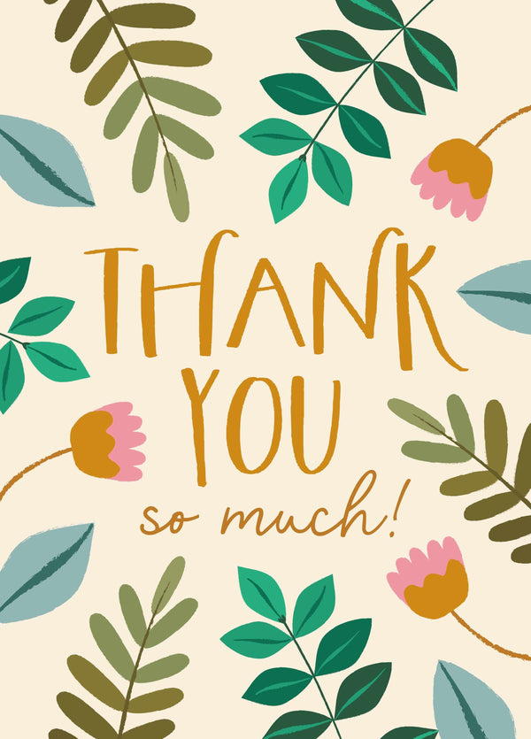Thank You So Much! Card