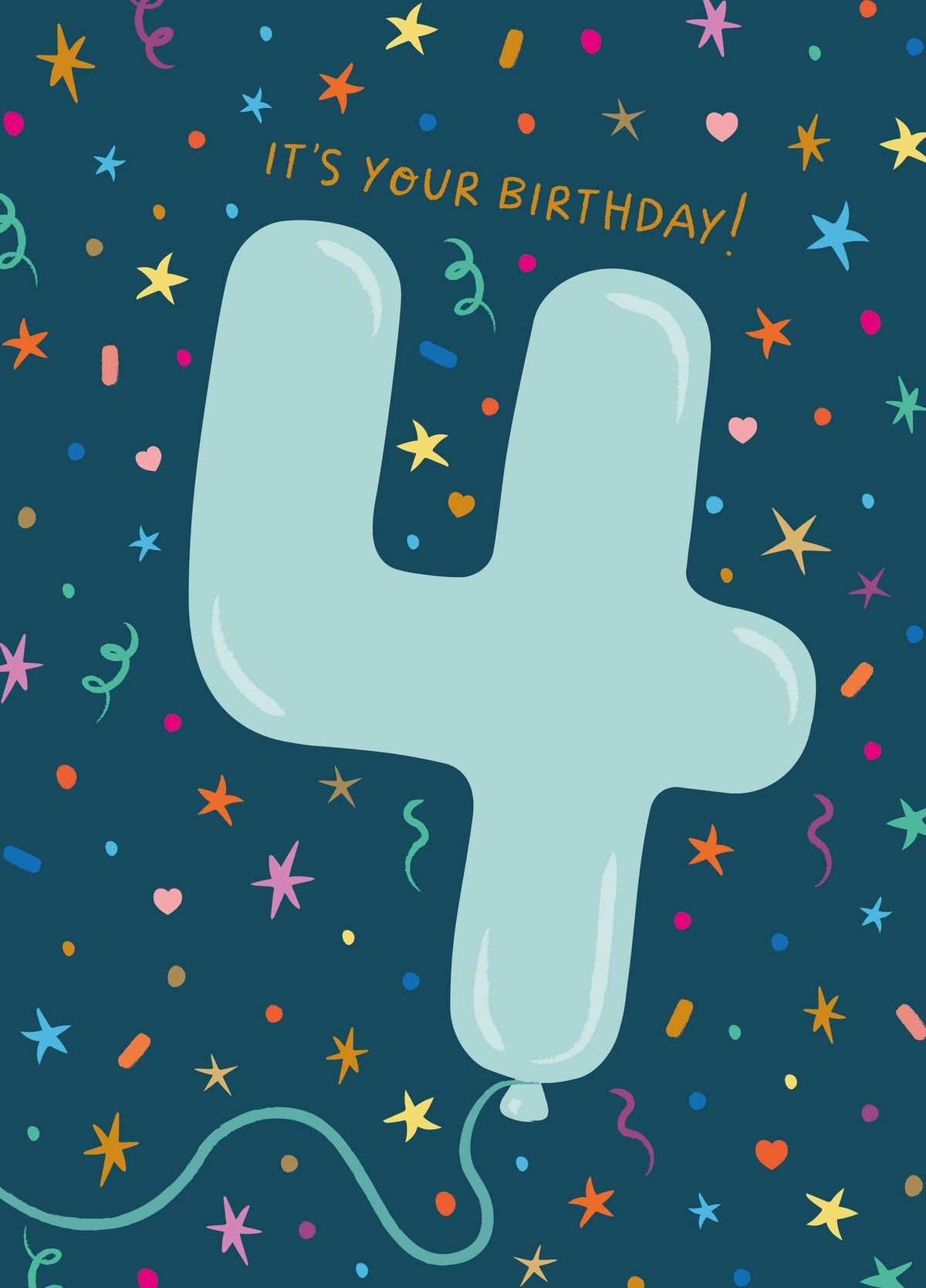 Happy 4 Years Birthday Boy!