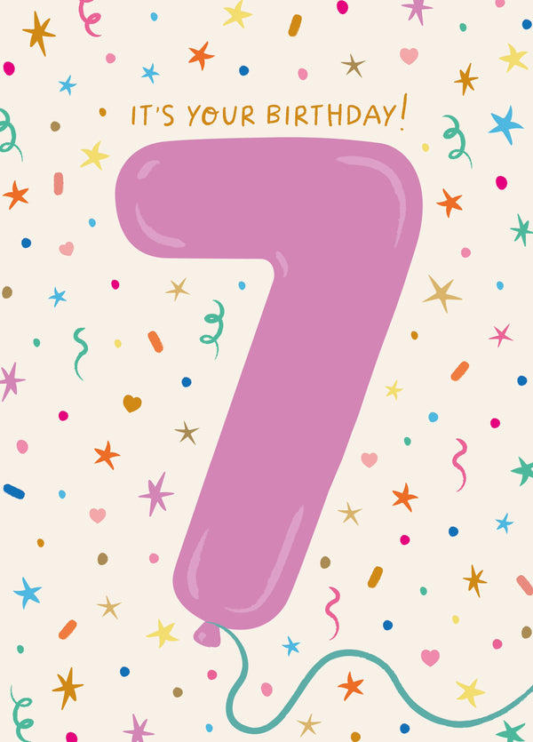 Happy 7 Years Birthday Girl!