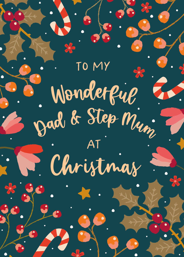 Merry Christmas Dad & Step Mum