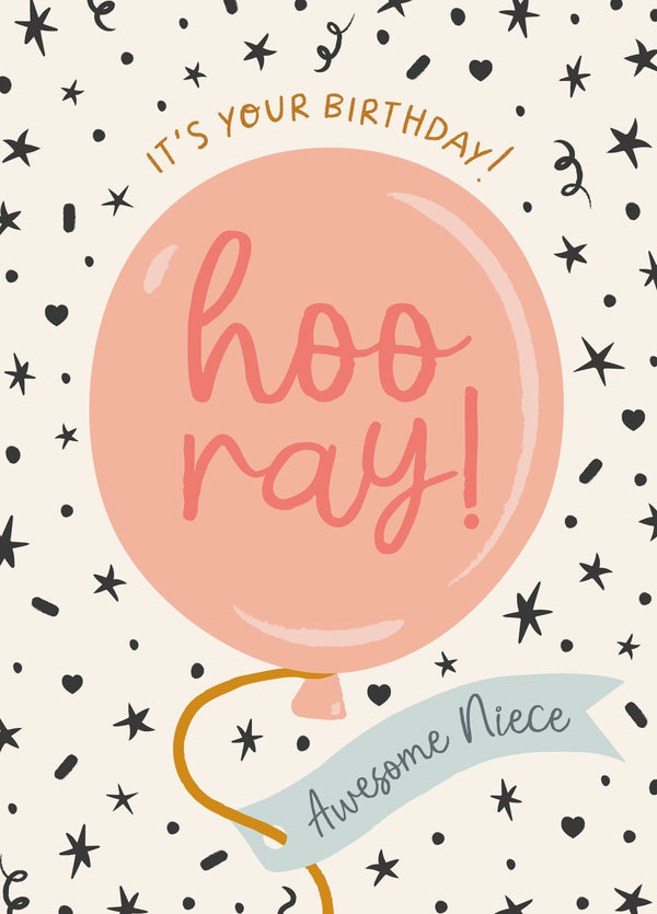 Birthday Balloon For An Awesome Niece