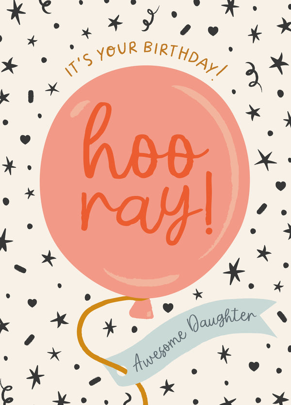 Birthday Balloon For An Awesome Daughter