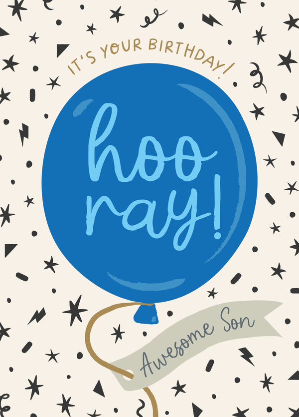 Birthday Balloon For An Awesome Son