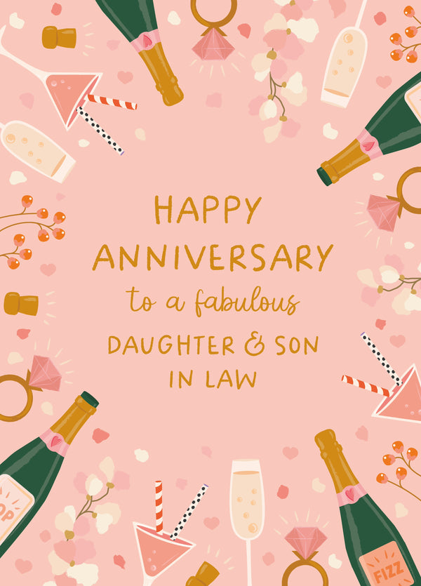 Happy Anniversary Daughter & Son In Law