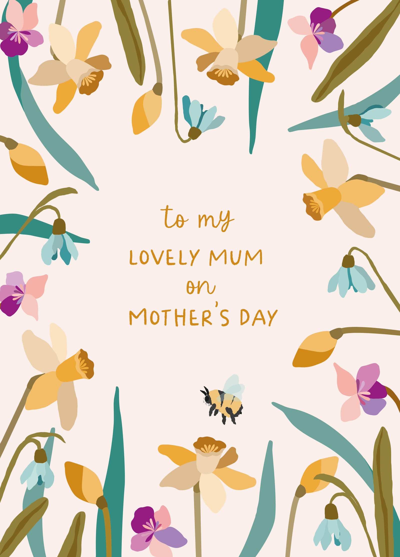 Mother's Day For A Lovely Mum