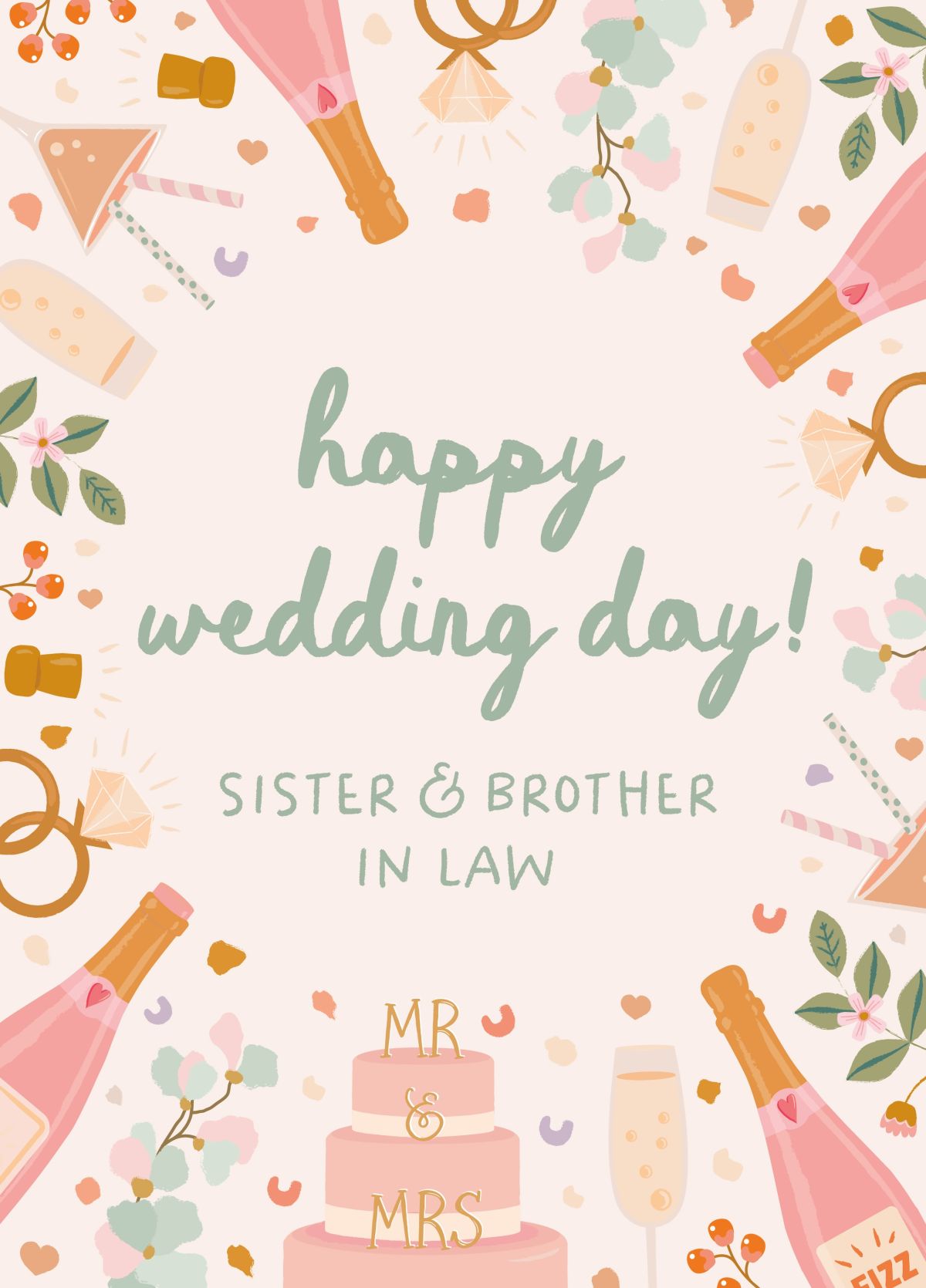 Happy Wedding Day Sister