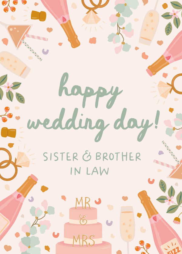 Happy Wedding Day Sister
