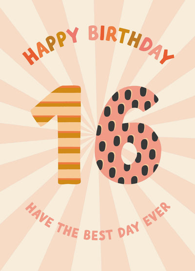 Happy 16th Birthday! Card