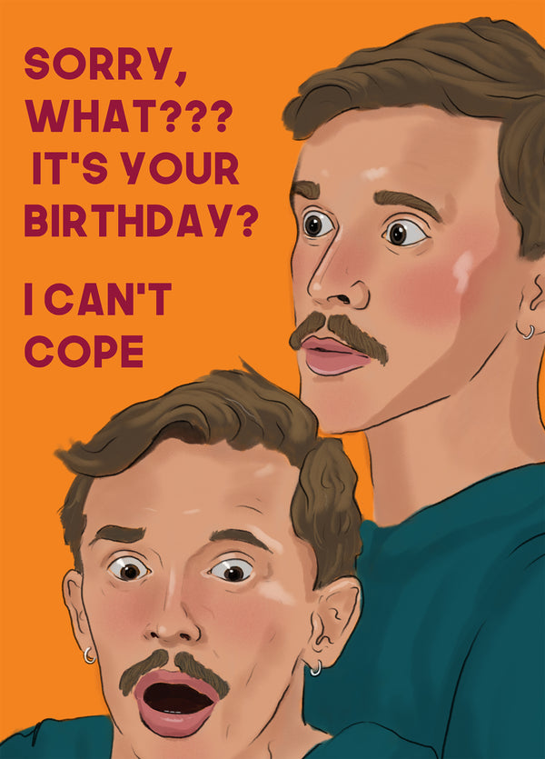Funny Birthday Card - The Traitors - Stephen