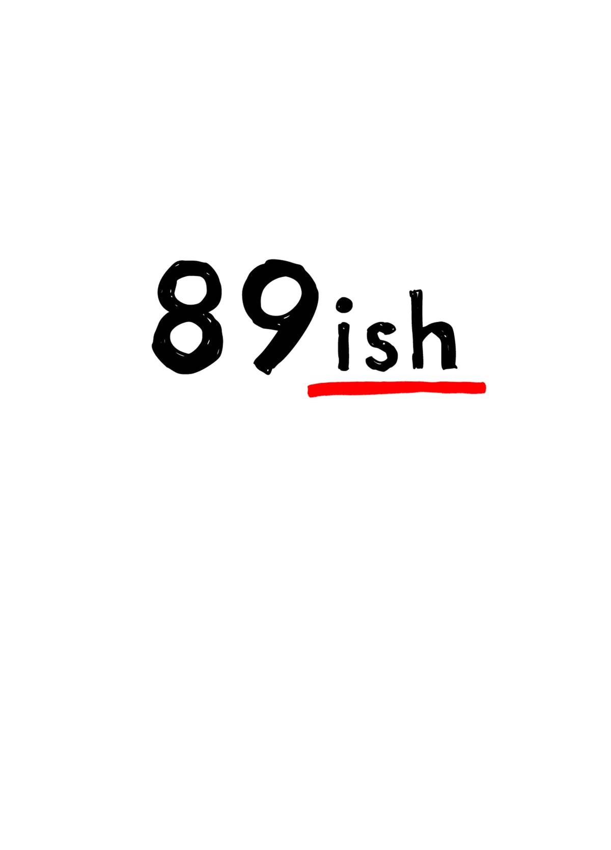 89ish Card