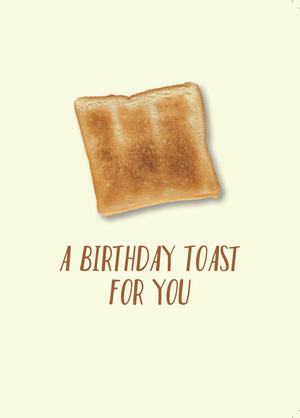 A Birthday Toast Card