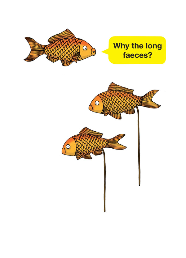 Why The Long Faeces? Card