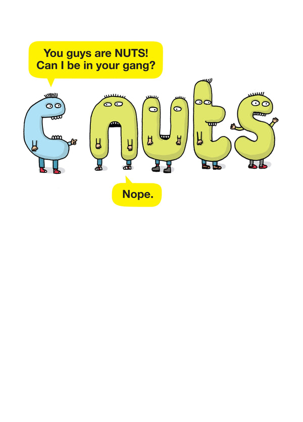 Can I Be In Your Gang? Card