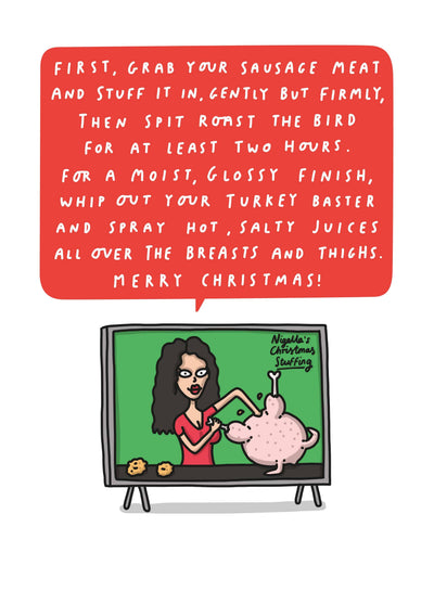 Christmas Stuffing Card