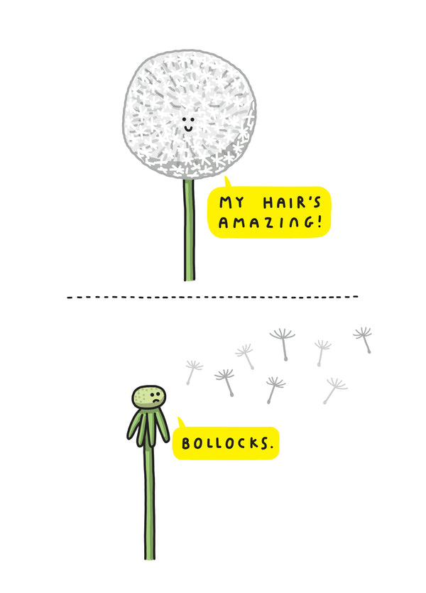 My Hair's Amazing! Card