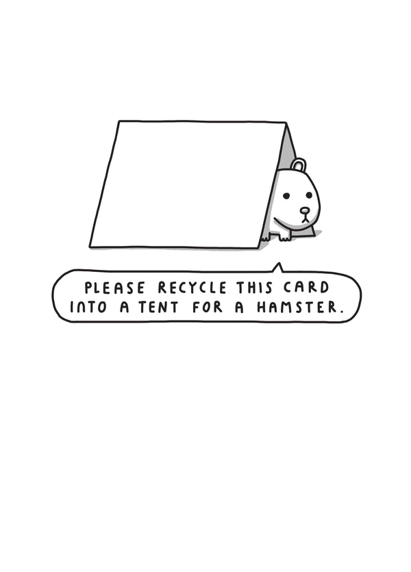 Please Recycle This Card