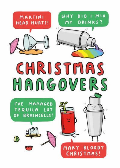 Christmas Hangovers Card