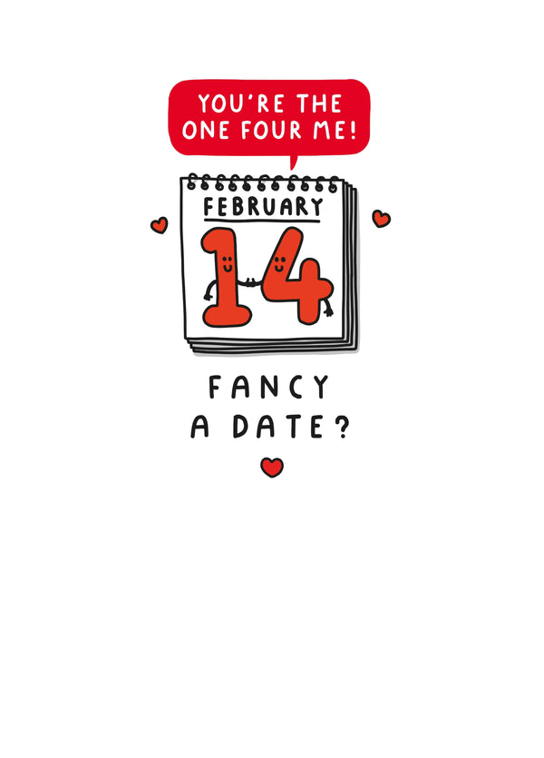 Fancy A Date? Card