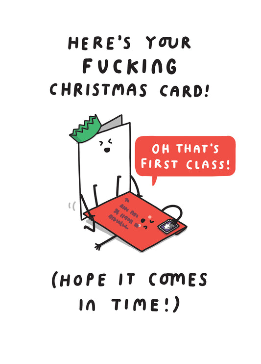 Here's Your Fucking Christmas Card!