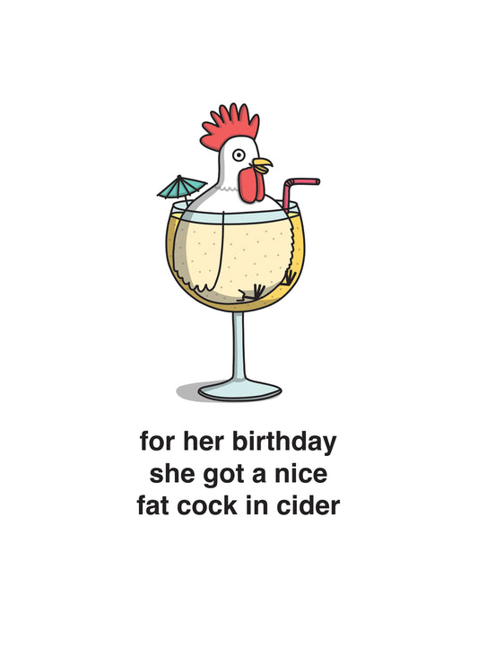 A Nice Fat Cock In Cider