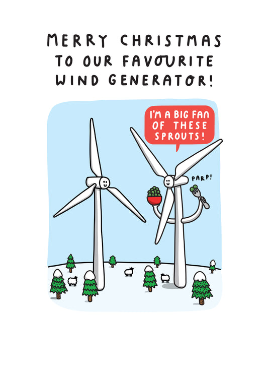 Merry Christmas To Our Favourite Wind Generator