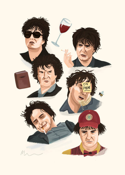 Bernard's Black Books Card