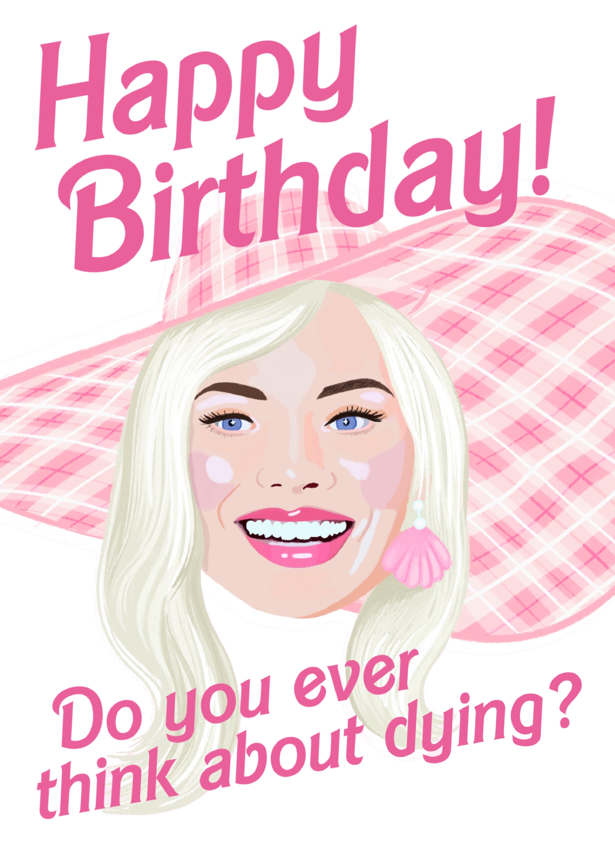 Funny Barbie Birthday Card Scribbler Cards Gifts