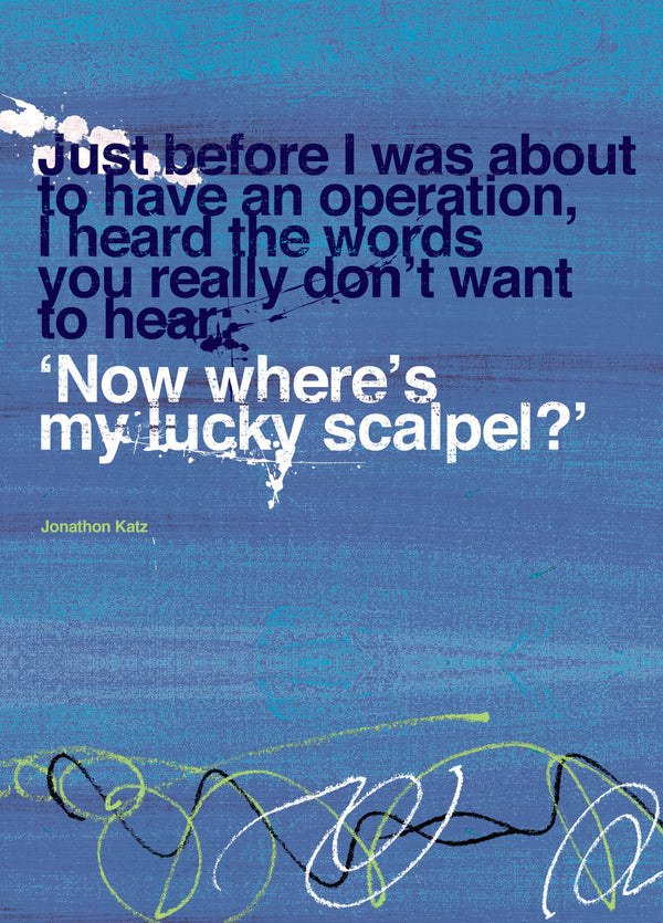 Where's My Lucky Scalpel Card