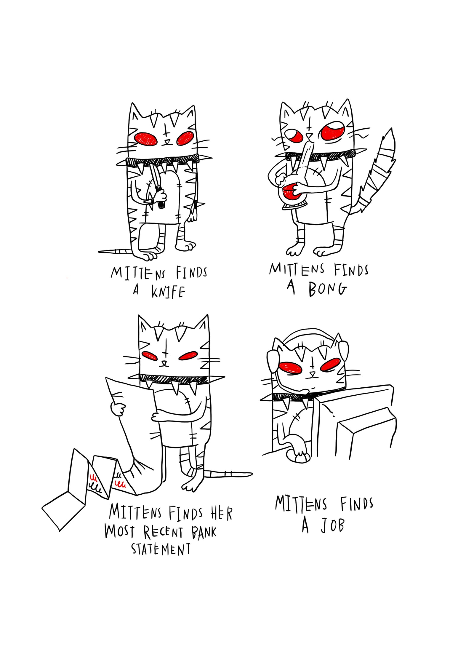 Mittens Finds…