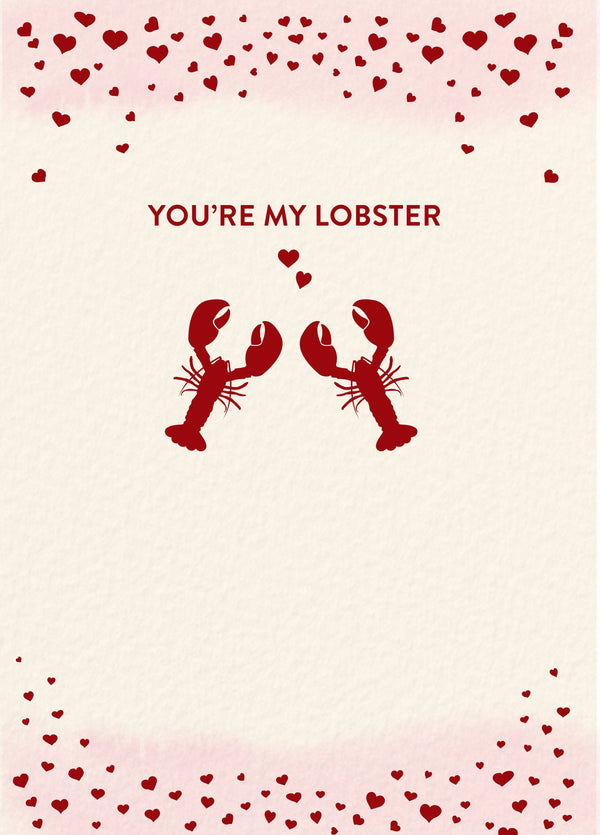You're My Lobster Card