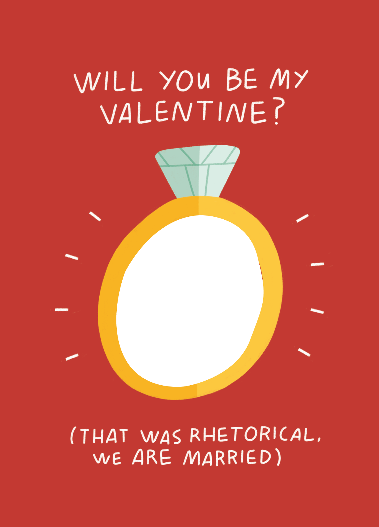 Will You Be My Valentine Photo Card