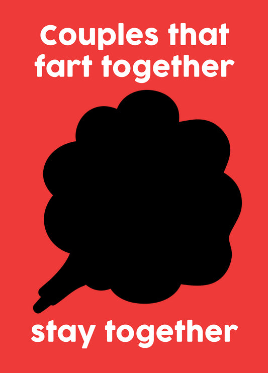Fart Together Photo Card