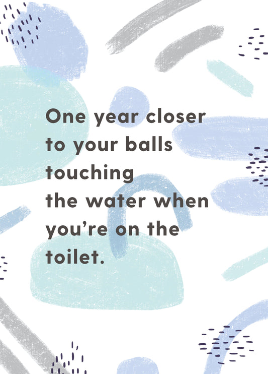 One Year Closer Card
