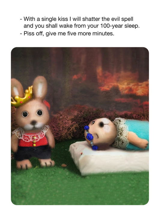Sleeping Beauty Card