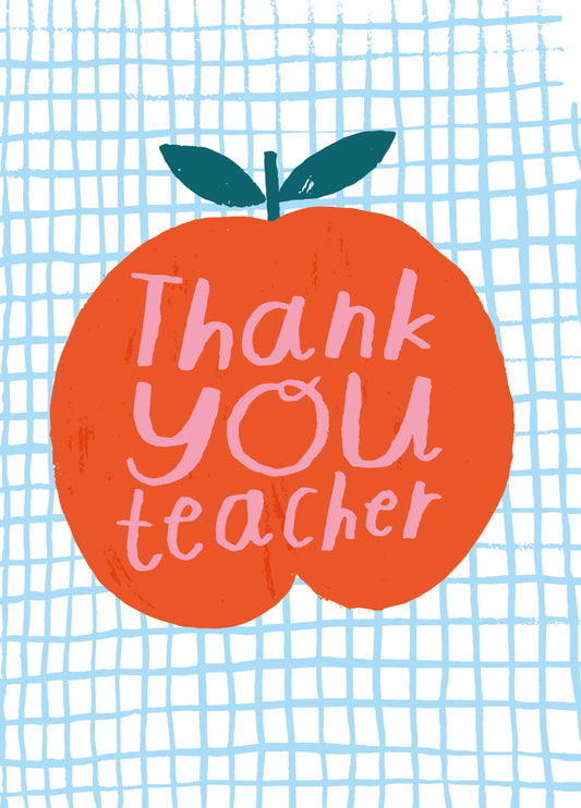 Thanks Teacher Card